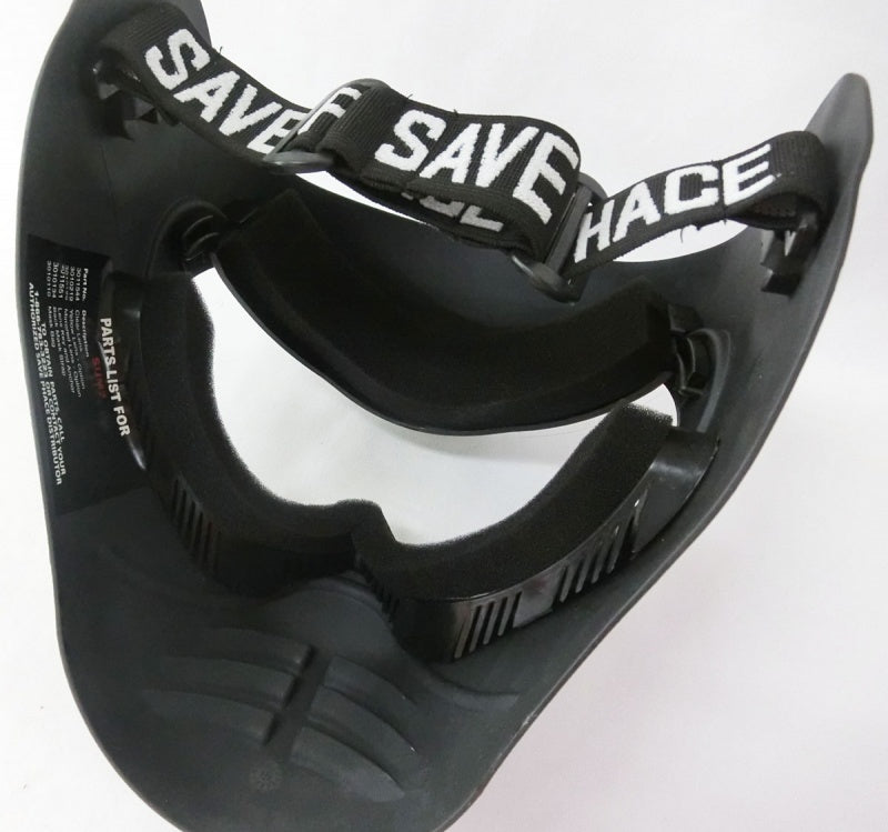 SAVEPHACE SP2 Series Graphic Survival Game Sports Utility Mask Splashproof/Windproof Clear Lens Specifications SAVEPHACE