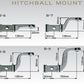 Solex Hitch Ball Mount [Mirror Finish] SRX-082 Stainless Steel Genuine Hitch Receiver Car Side Trailer Parts Boat Trailer SRX-082