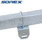 SRX-121-02 SOREX Multi Hook 2 Steel Solex Genuine Loading Hook Fixed Lashing Trailer Parts Boat Trailer