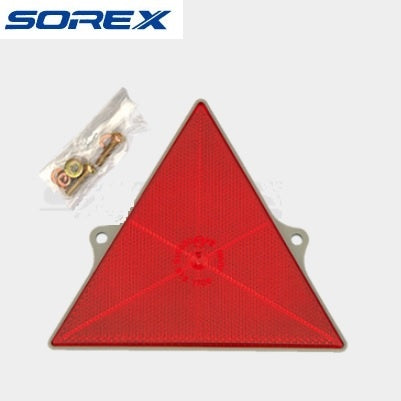 Solex Triangular Reflector Reflector Left and Right Mounting Holes Lights Trailer Parts Boat Trailer ST-015