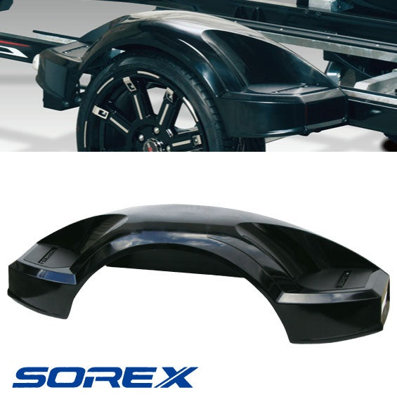 SOREX アドバンスステップフェンダー  黒 ST-123 トレーラー部品 ソレックス 純正品