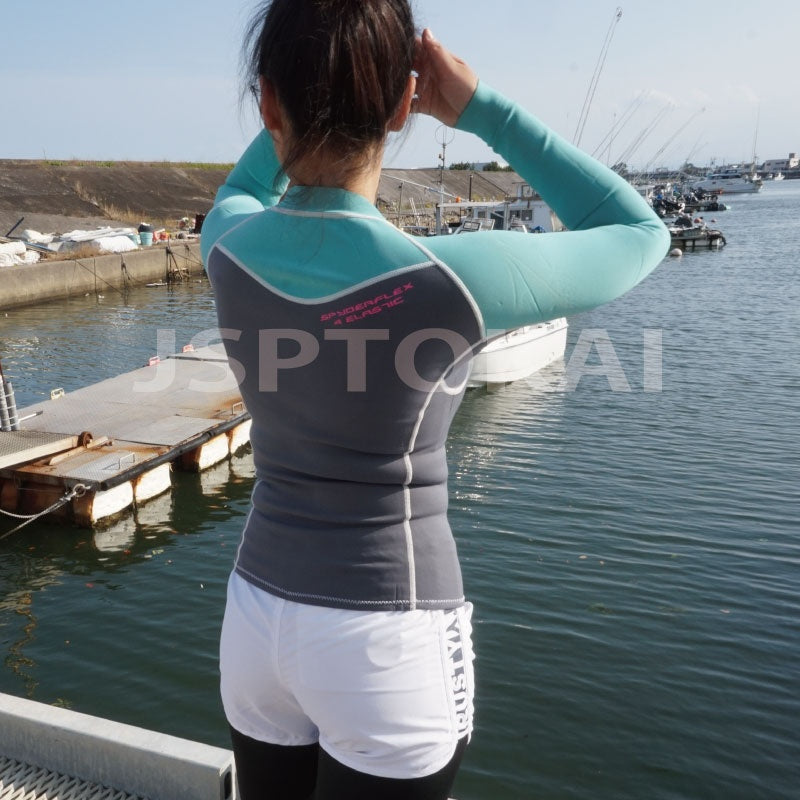 [Outlet] Spiderflex Women's Wet Long Sleeve STP-343 TAPPR Tapper Marine Sports