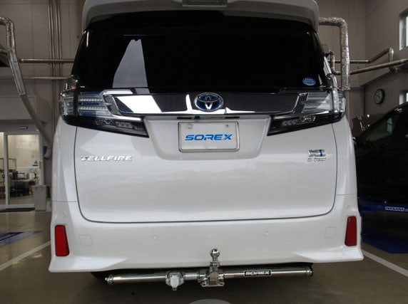 Toyota Alphard/Vellfire AGH/GGH30W/AYH30W (Hybrid) Stainless steel hitch member SOREX T-155 [Directly shipped from manufacturer, no cash on delivery]