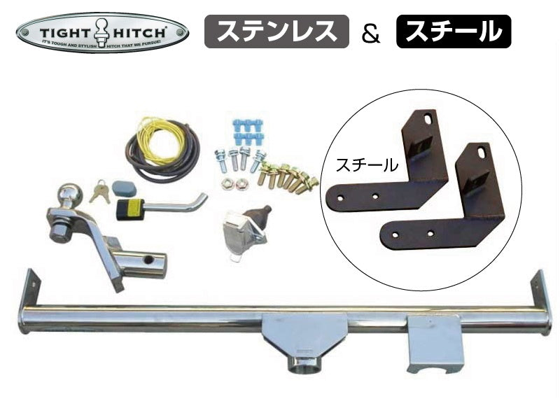 トヨタ TOYOTA ハイラックスサーフ215 ヒッチ ハーフステンレス タイプ2 9035-02 タイトジャパン 【メーカー直送、代引き不可】