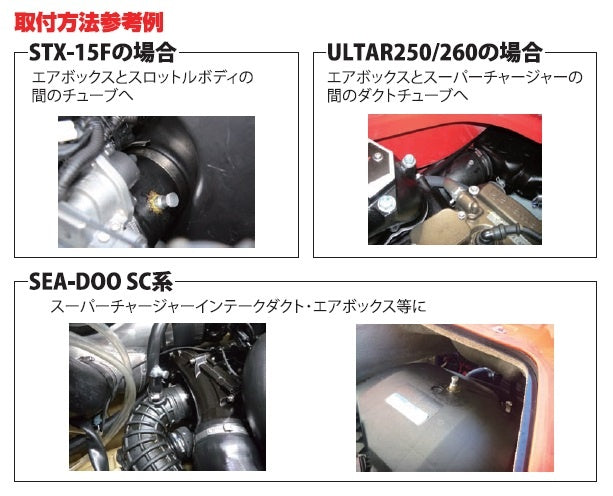 UL056 Throttle body lubrication tool KAWASAKI 4st / SEA-DOO 4st UNLIMITED jetski personal watercraft maintenance