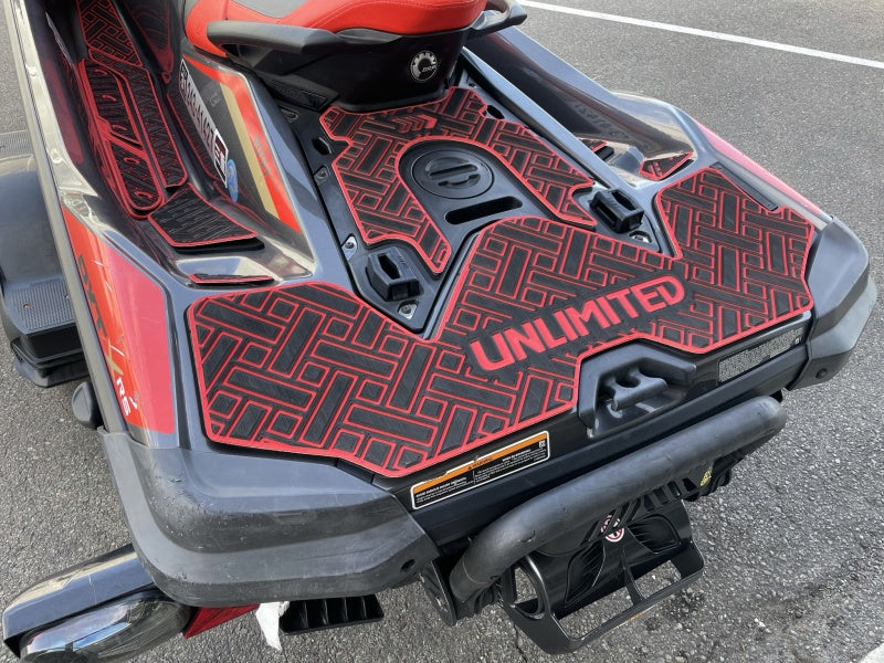 SEADOO デッキマット テープ付き RXT-X レクタングル 各色 UNLIMITED