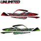 ULDK-1500SXRTR UNLIMITED Decal Kit for KAWASAKI SX-R1500 Transform Hood Jet Ski Watercraft JETSKI PWC Unlimited