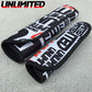 [Set of 2] UNLIMITED Tie Down Belt Cover Logo Design M Medium ULT132-M2