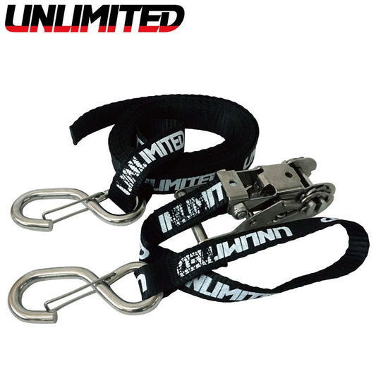 Lashing Belt Loading Machine Ratchet Tie Down Belt Stainless Steel UNLIMITED ULT232 Unlimited Trailer Bed Tie Down Belt