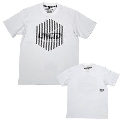 【20%ОFF】UNLIMITED ハイブリッド ハイドロTシャツ メンズ アンリミテッド UV TEE 50＋ UPF プール SUP 紫外線防止 ULU234
