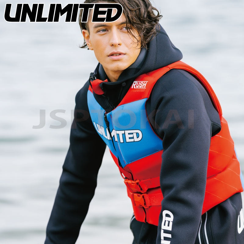 UNLIMITED RUSH UV2201ライフジャケット 水上バイク ジェットスキー 
