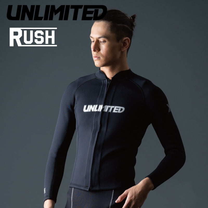 UNLIMITED RUSH ウェットジャケット 単品 ウェットスーツ メンズ 水上バイク ジェットスキー マリンスポーツ UWA2230