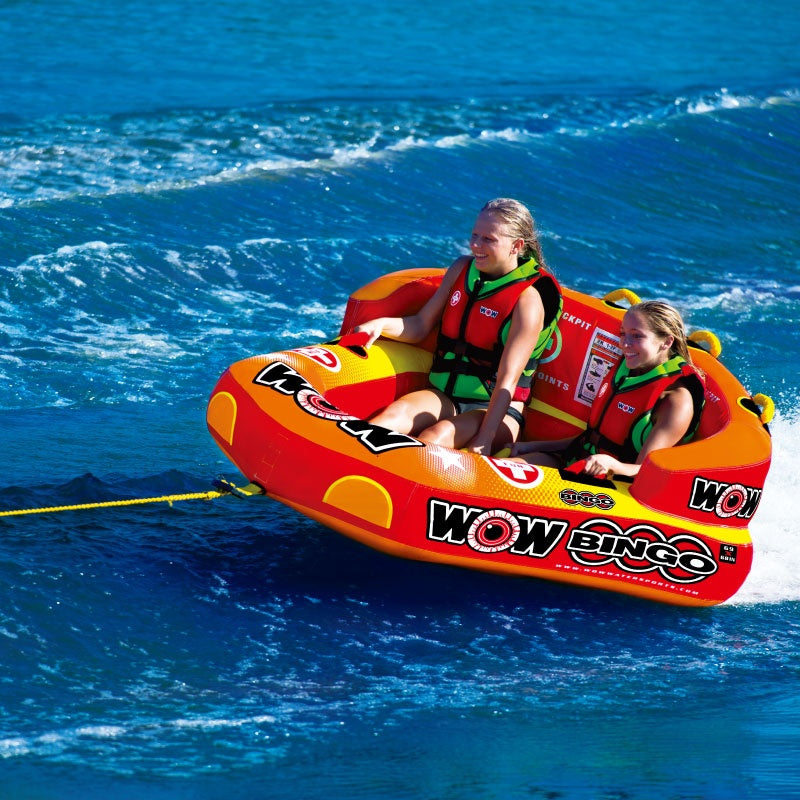 WOW BINGO 2 Bingo Two 2 people W14-1060 Water toy Banana boat Towing tube Water toy Rubber boat Marine sports