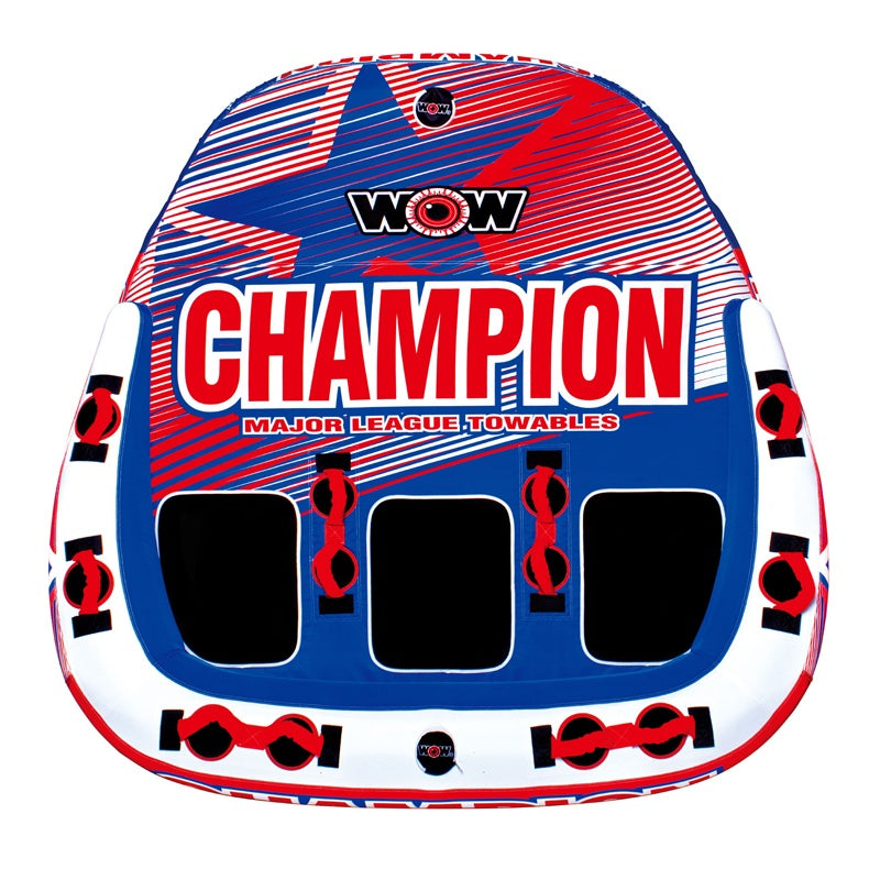 WOW ワオ CHANPION チャンピオン 3　ウォータートーイ バナナボート トーイングチューブ W21-1010