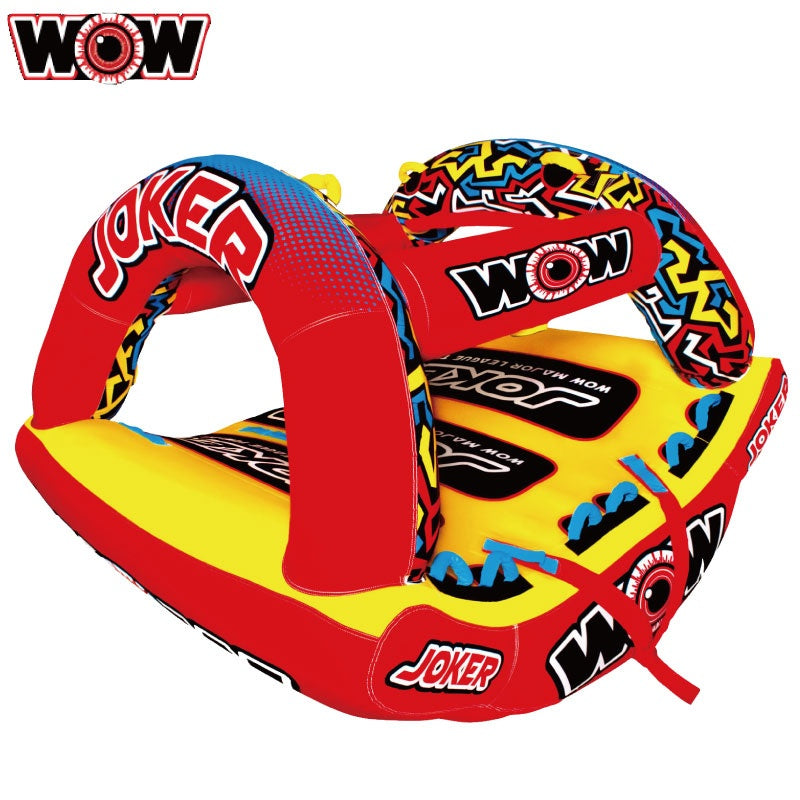 WOW ワオ JOEKER ジョーカー 3名 ゴムボート ウォータートーイ バナナボート トーイングチューブ ジェットスキー W21-1020