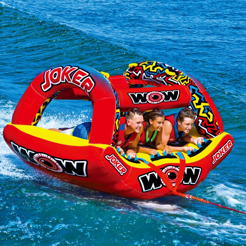 WOW ワオ JOEKER ジョーカー 3名 ゴムボート ウォータートーイ バナナボート トーイングチューブ ジェットスキー W21-1020