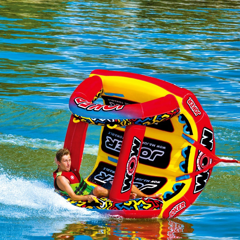 WOW ワオ JOEKER ジョーカー 3名 ゴムボート ウォータートーイ バナナボート トーイングチューブ ジェットスキー W21-1020